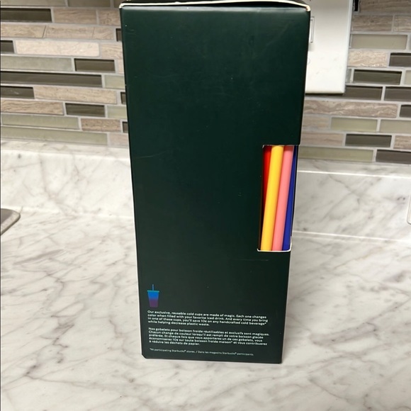 Starbucks Color Changing Reusable Cups 2020 Summer Release NWT - Picture 5 of 6